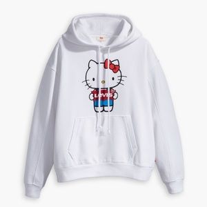 Hello Kitty x Levi’s White Hoodie